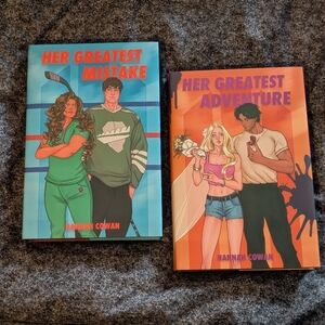 Her Greatest Mistake and Her Greatest Adventure Books